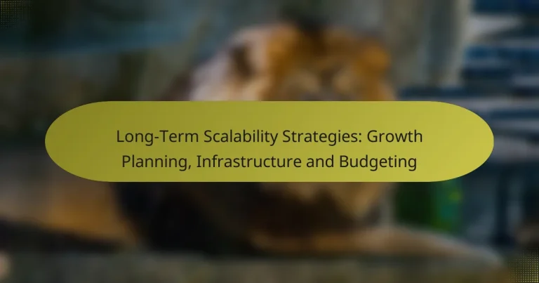 Strategii pe Termen Lung pentru Scalabilitate: Planificarea Creșterii, Infrastructura și Bugetarea