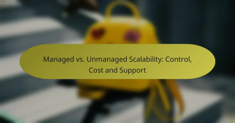 Scalabilitate Managed vs. Unmanaged: Control, Cost și Suport