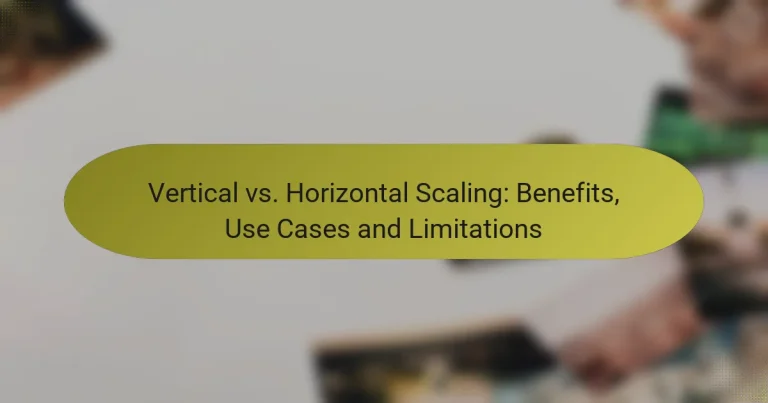 Scalare Verticală vs. Orizontală: Beneficii, Cazuri de Utilizare și Limitări